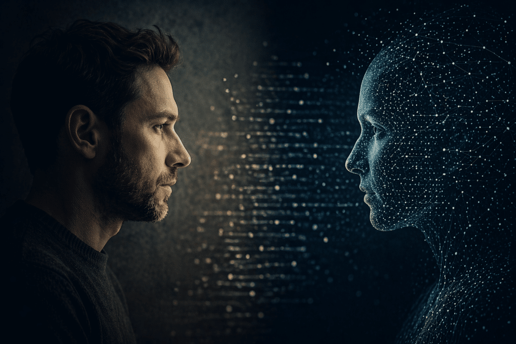 Differenza tra comunicazione umana e comunicazione con Intelligenza Artificiale LLM